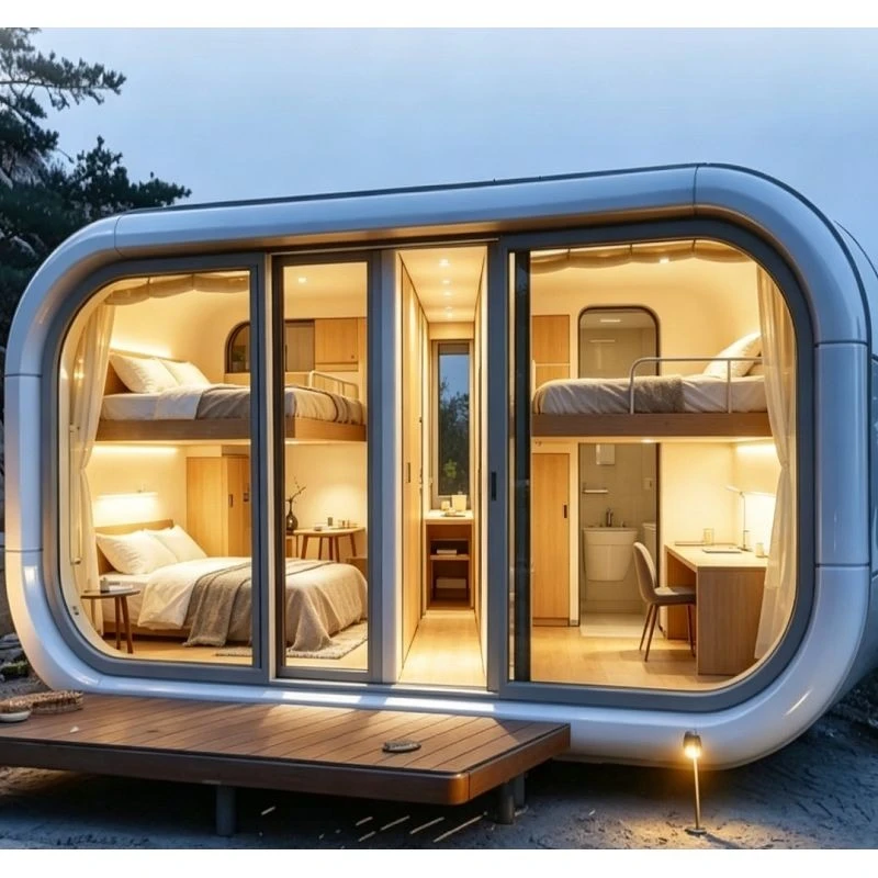 2 spalnici Apple Cabin