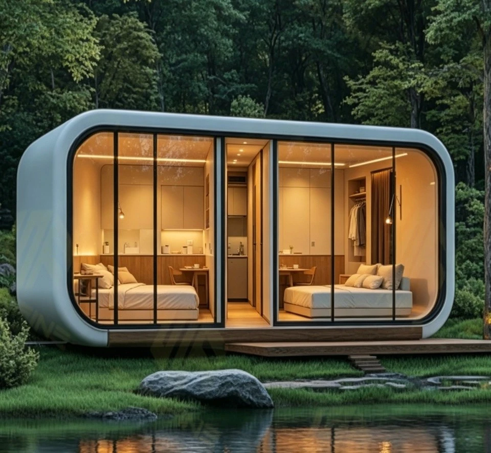 2 Bedrooms Apple Cabin factory